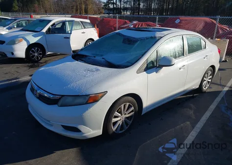 2012 Honda Civic Ex from USA, damaged, VIN 19XFB2F82CE101503